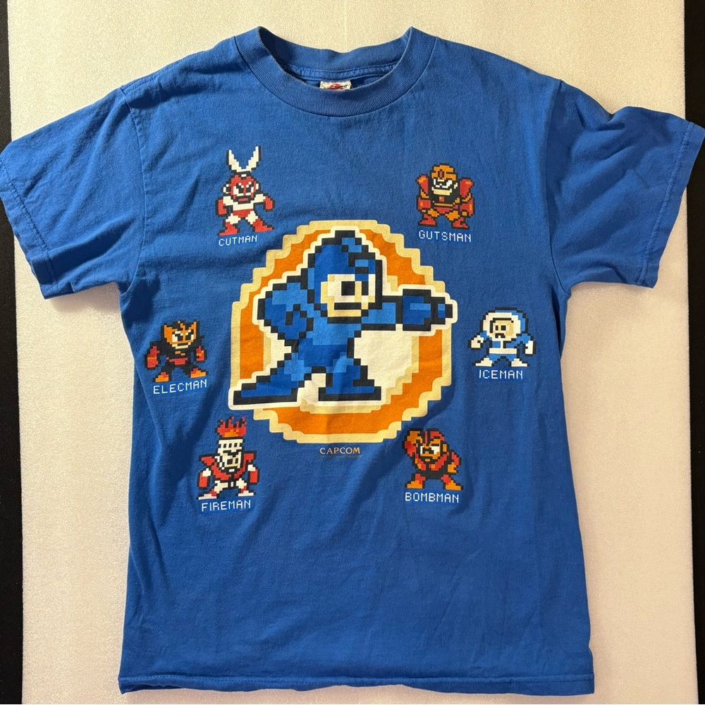 Alstyle Blue Graphic T-Shirt.  Size S.  Good Condition.